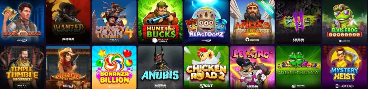 gtspins casino welcome games