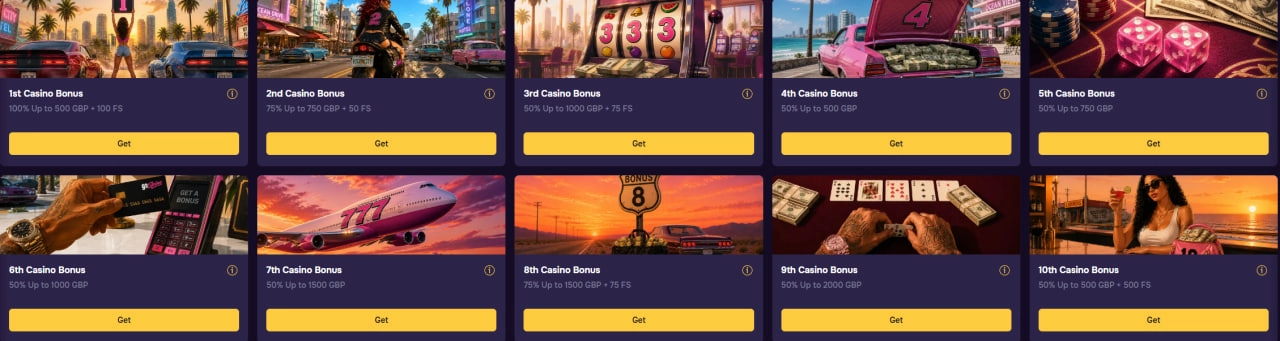 gtspins casino welcome bonus